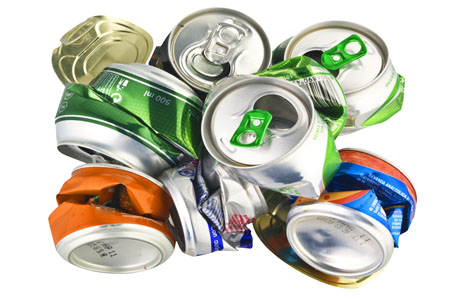 PHoto Recycled Cans
